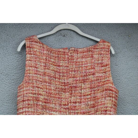 Talbots Tweed Sleeveless Midi Dress & Jacket-Size 14-Office-Career - Picture 15 of 16